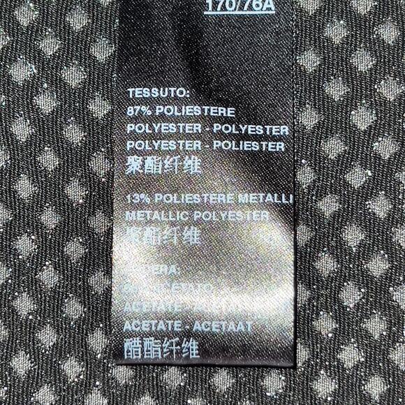 D Exterior Box Pleated Mini Skirt Woman EU 42 W30 Made Italy Side Zip Grey Black - Picture 6 of 13